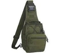 Outdoor Tactical Bag Backpack, Military Sport Sling Shoulder Tactical Satchel...