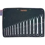 Wright Tool 714 14 Piece 12 Point Combination Wrench Set 3/8-Inch - 1-1/4-Inch