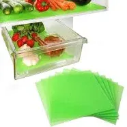 Dualplex Fruit & Veggie Life Extender Liner Fridge Drawer Liners Washable