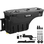 VEVOR Truck Bed Storage Box, Lockable Swing Case with Password