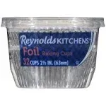 Reynolds Baking Cups Foil 2.5" Baking Cups 32 Ct Cup