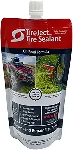 TireJect Tire Sealant Refill (10oz Pouch) - Flat Tire Repair - Fix & Prevent Flat Tires - ATV UTV SxS Lawn Mower Golf Cart Tractor