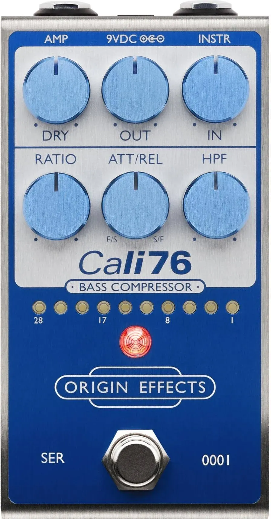 Origin Effects Cali76 Bass Compressor Pedal - Super Vintage Blue