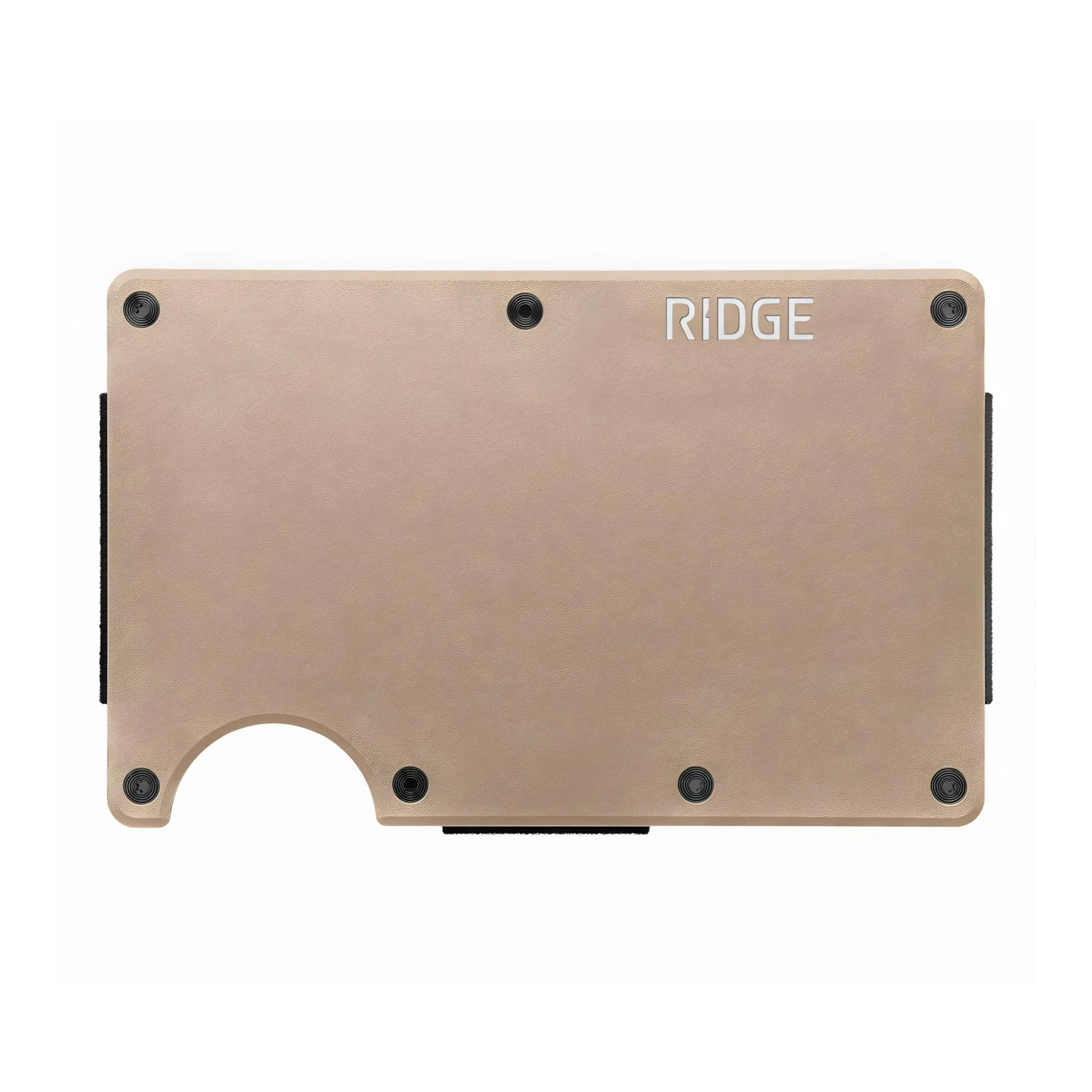 Ridge Aluminum Cash Strap Wallet Mojave Tan