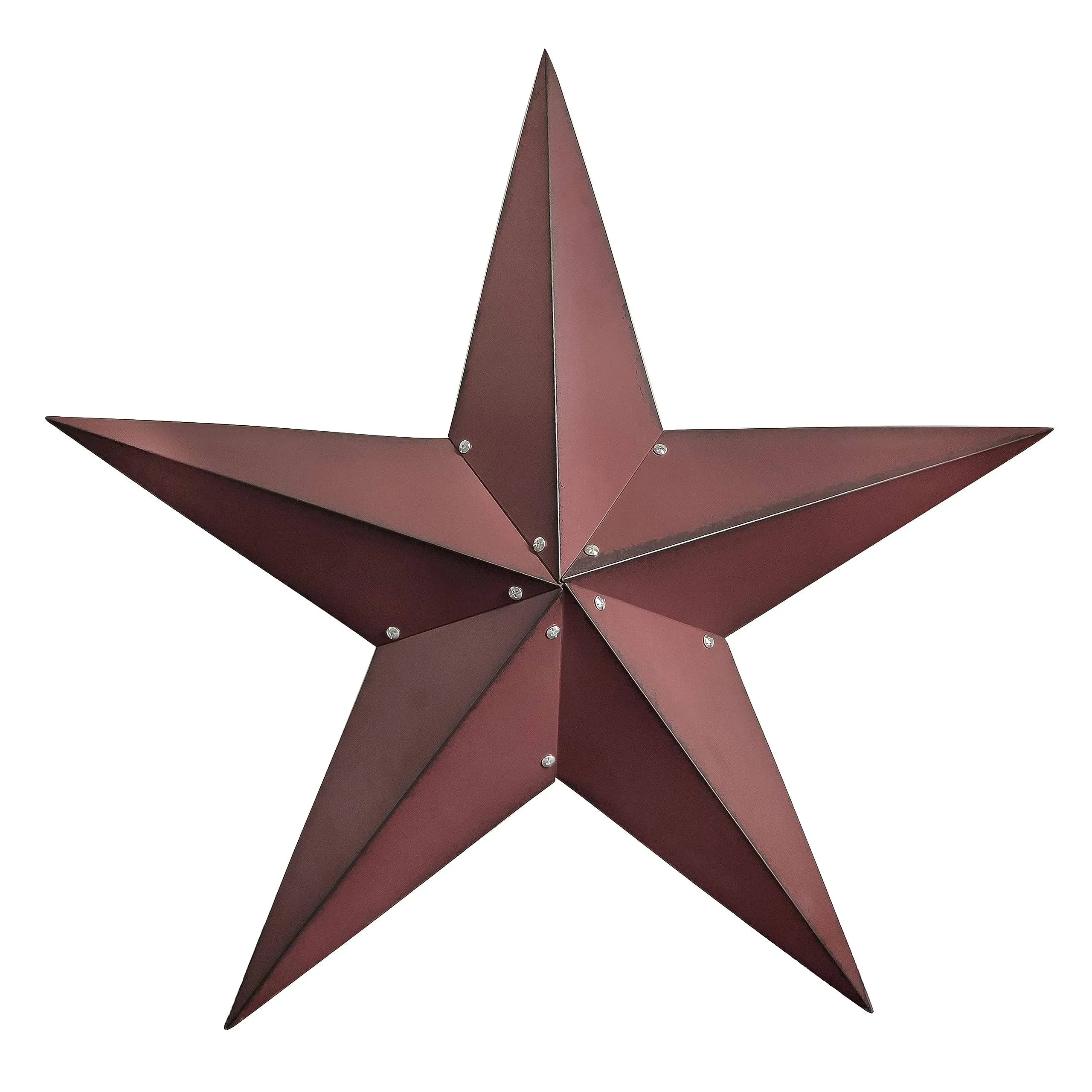  36Inch Large Metal Barn Star Outdoor Decoration-Ame<wbr/>ricana Exterior House 