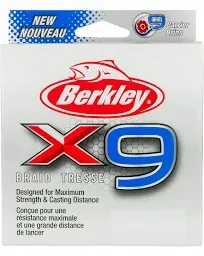 Berkley X9 Braid | Fishing Line 10lb / Crystal