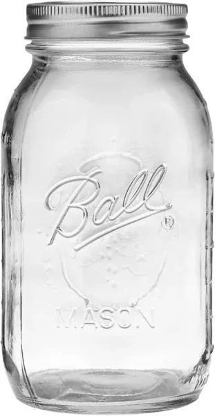 Ball 12 Pack Quart Mason Jars