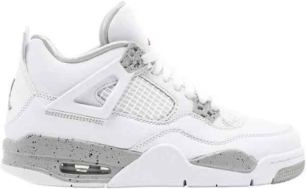 Size 6.5 - Nike Air Jordan 4 Retro GS White Oreo 2021 Men&#039;s Shoes Ships Now