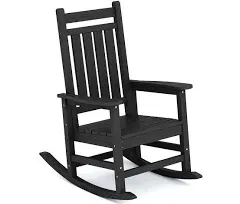 Outdoor Rocking Chair, All Weather Patio Rocking Chair, HDPE Poly Rock