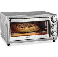 Hamilton Beach 31142 Toaster Oven, 12.2 x 9.6 x 16.14 inches, Silver