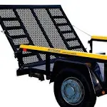 Gorilla Lift 2 Sided Tailgate Utility Trailer Gate & Ramp Lift Assist System, Size: Large