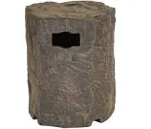 "Faux Stone Propane Tank Cover - Item #: AS78336 — Connie's Pond & Koi LLC The Best Pond Store on the West Coast"