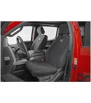 2015 F-150 Rough Country Neoprene Front Seat Covers Black Ford 91016