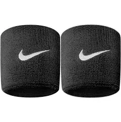 Nike Swoosh Wristbands (Grey/Black)