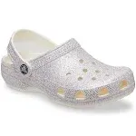 Crocs Toddler Classic Glitter Clog, Patterned, C4