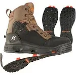 Korkers Buckskin Wading Boot 11 / Kling-On & Studded Kling-On