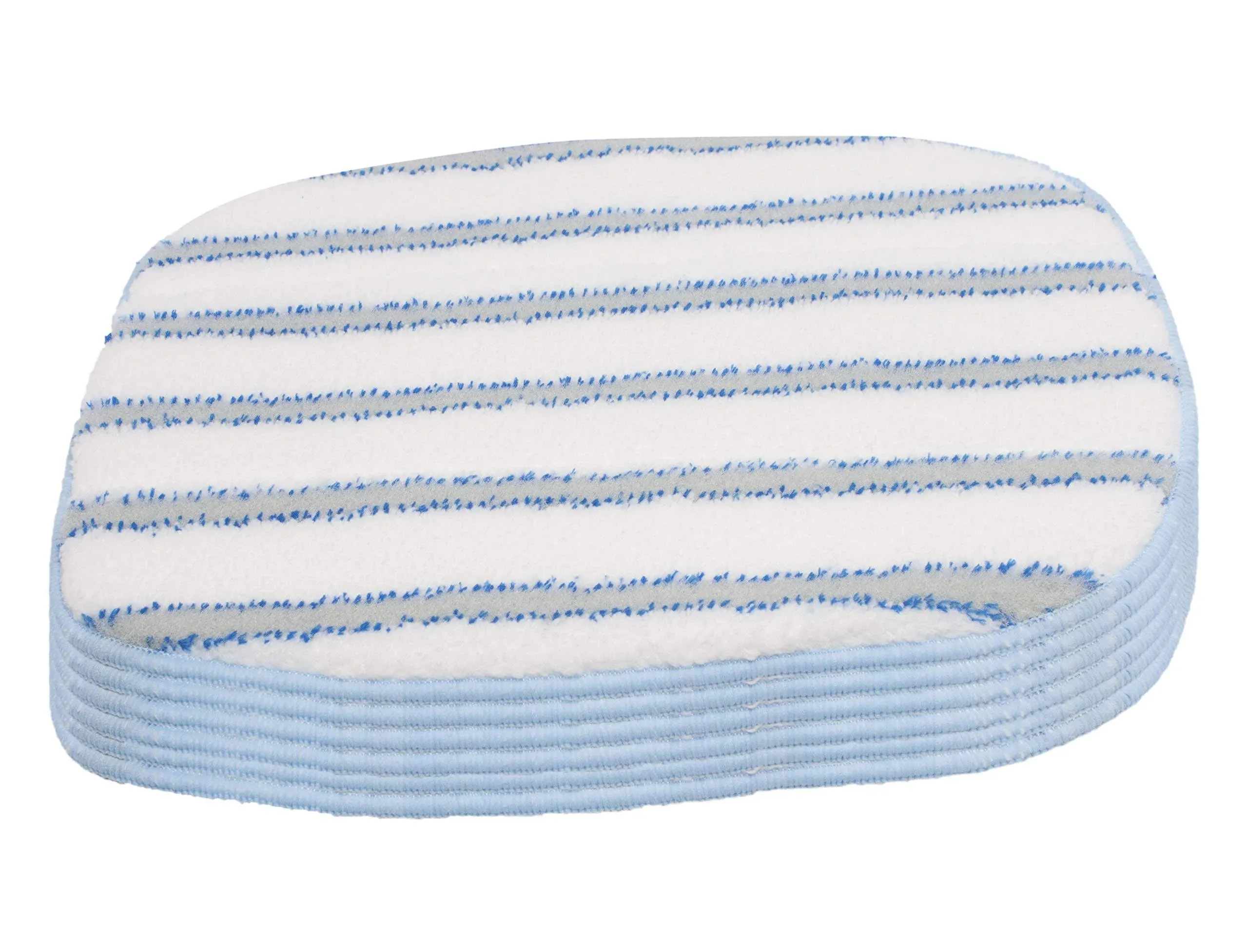 LTWHOME Microfiber Scrubbing Mop Pads for McCulloch Mc1375, MC1385 Steam 