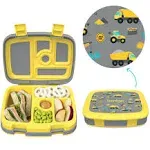 Bentgo Prints Kids Lunch Box, Construction Trucks