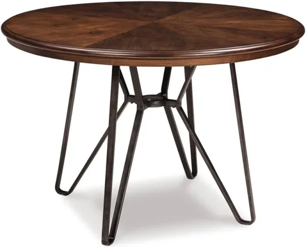 Centiar Round Dining Table with Hairpin Legs