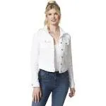 Jessica Simpson Pixie Denim Jacket - White - Size XL