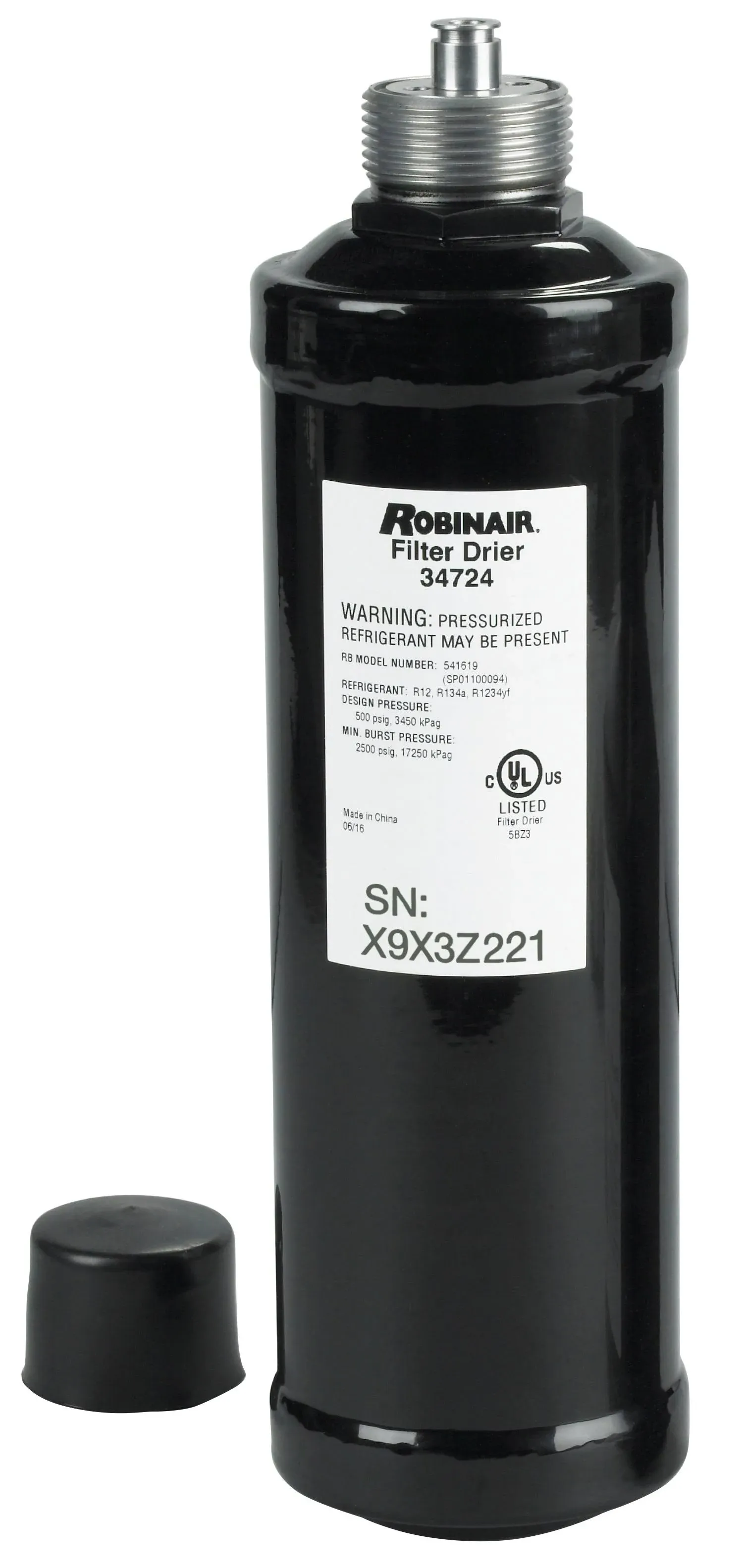 Robinair 34724 Spin On Filter Drier