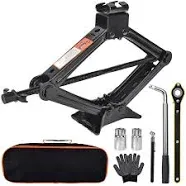 HEYPUB 2 Ton Car Jack Kit Tire Jack Tool Kit Universal Car Emergency Kit with Lug Wrench Tire Changing Kit for Auto/SUV/MPV