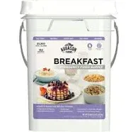 Augason Farms Breakfast Emergency Food Supply Pail