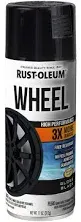 Rust-Oleum 368076 High Performance Wheel Spray Paint, 11 oz, Gloss Black