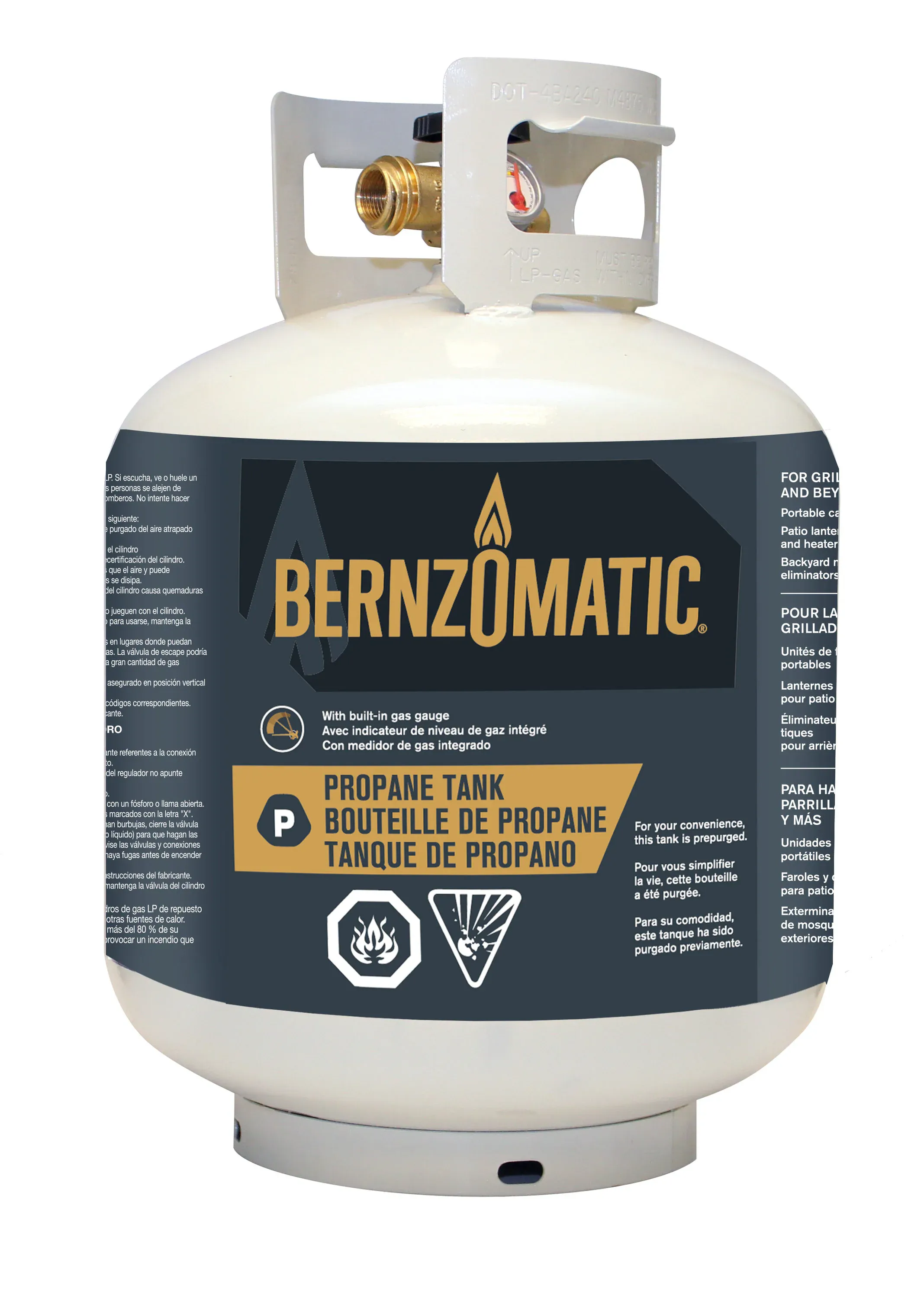 Bernzomatic Refillable Propane Tank