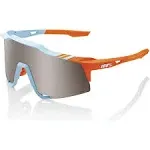 100% Speedcraft Sunglasses Soft Tact Oxyfire; Smoke