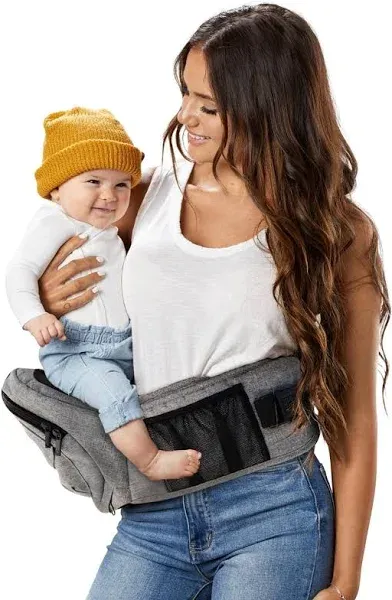 Tushbaby Hip Seat Carrier - Black / Gold