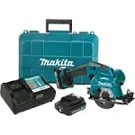 Makita SH02R1 12V Max CXT Lithium-Ion Cordless 3-3/8" Circular Saw Kit