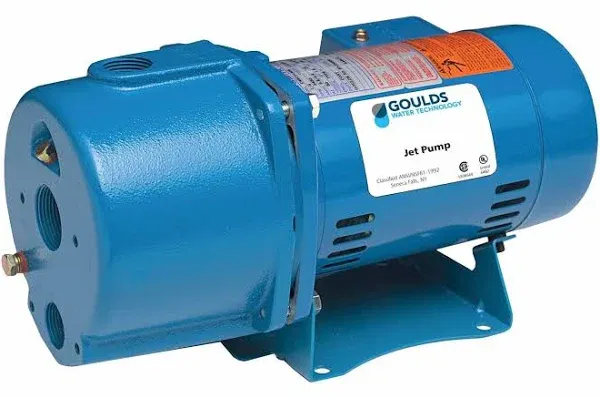 Goulds JRD10 Convertible Jet Pump 1 HP 1 PH