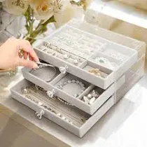 Coobest 3 Drawer Jewelry Box