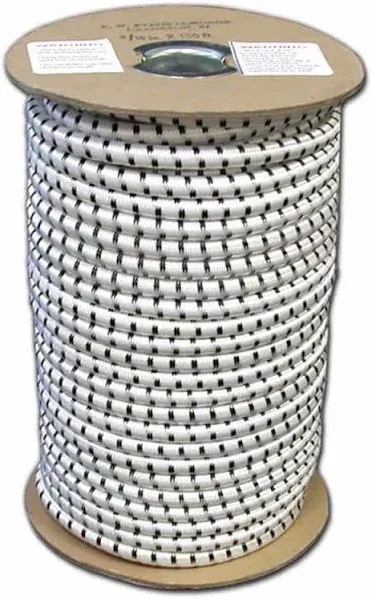 t.w . Evans Cordage SC-108-050 1/8-Inch by 50-Feet Elastic Bungee Shock Cord