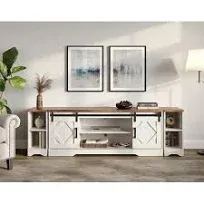 WAMPAT Modern Farmhouse TV Stand