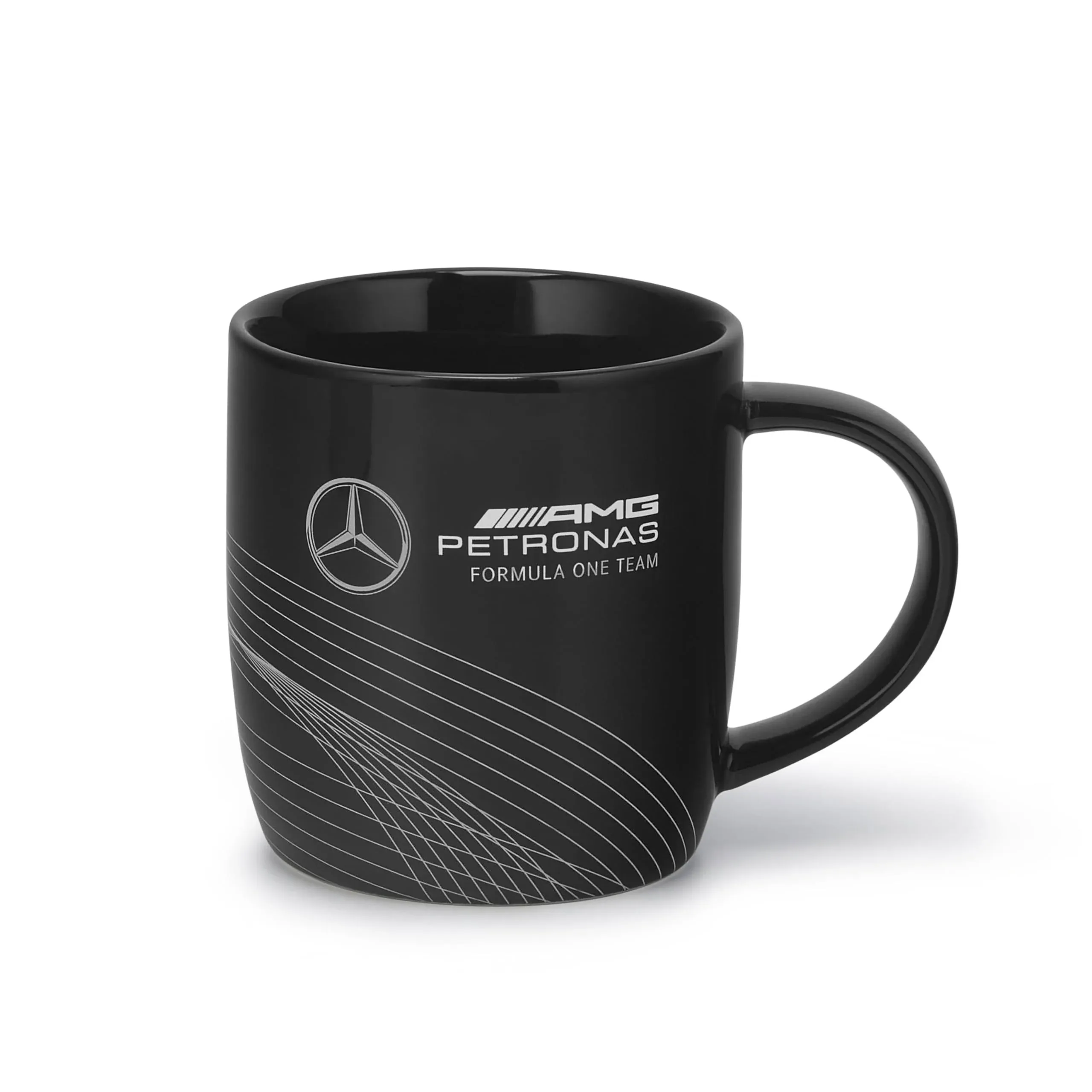 Mercedes AMG Petronas F1 Logo Black Mug