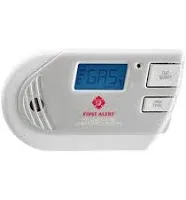 First Alert Explosive Gas &amp; Carbon Monoxide Alarm -Plug In