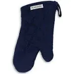 Williams Sonoma Solid Oven Mitt, Navy Blue