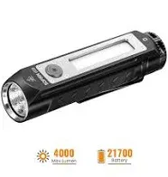 Sofirn IF23 Rechargeable EDC Flashlight with Side RGB Light battery