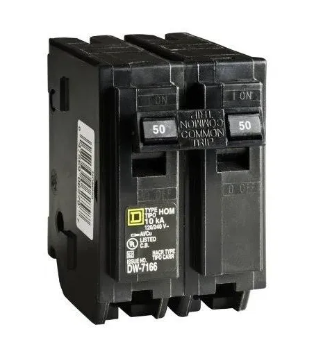 Square D Homeline 2-Pole Circuit Breaker