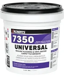 Roberts ROBERTS 7350-1 1 Gallon Universal Vinyl Flooring Adhesive off White