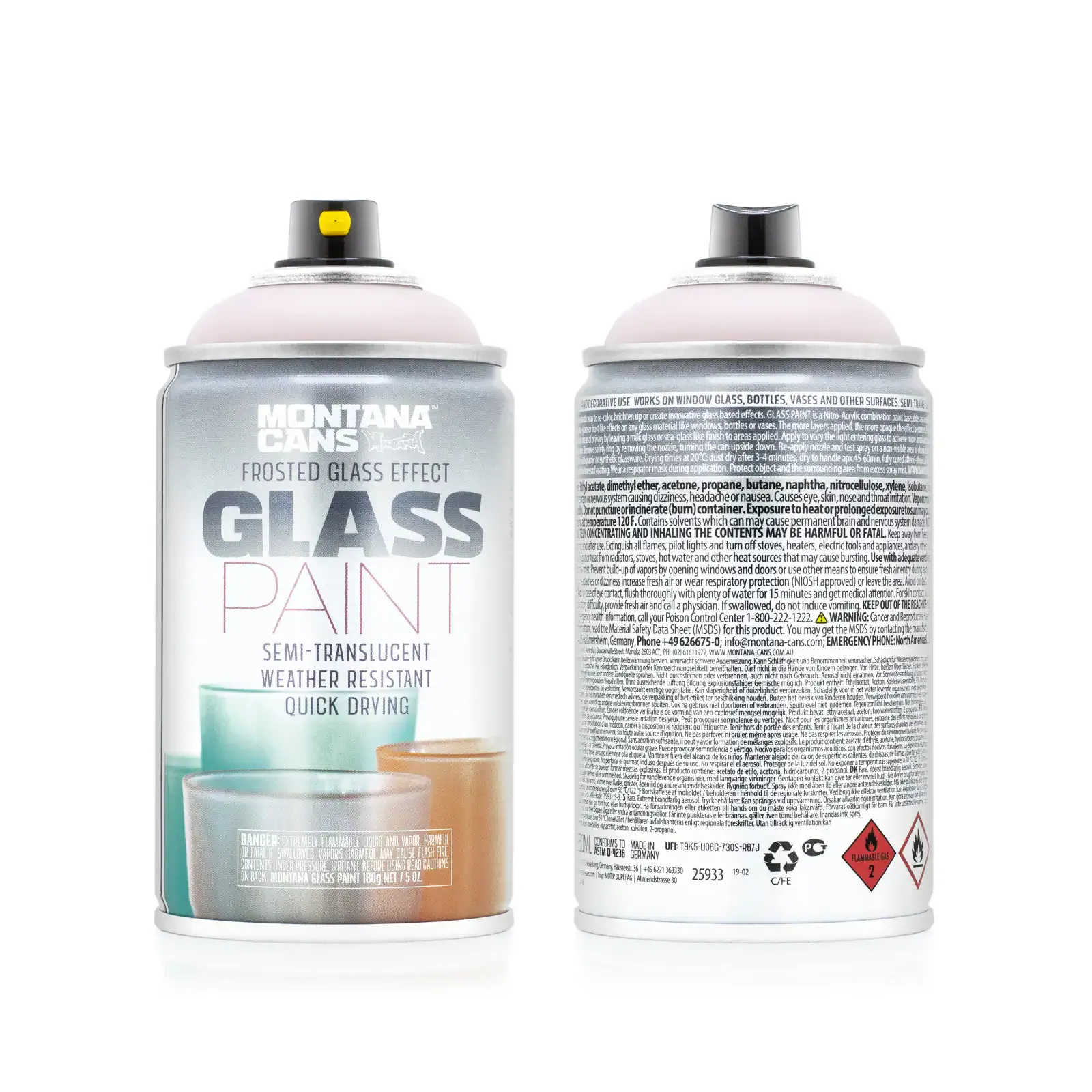 Montana™ Cans Glass Spray Paint, 250mL