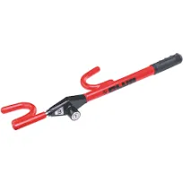 The Club 1000 Original Club Steering Wheel Lock, Red