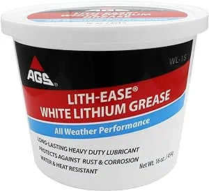 AGS White Lithium Grease 1 lb WL-15