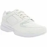 Propet Lifewalker Sport Lace Up  Womens White Sneakers Casual Shoes WAA312LWHT