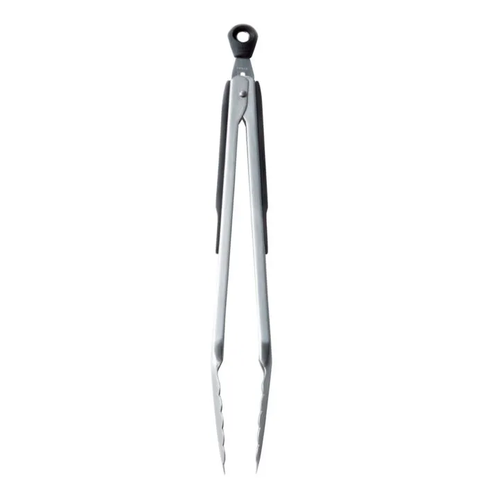 OXO Good Grips 12-Inch Stainless-Stee<wbr/>l Updated Locking Tongs New Best Offer!