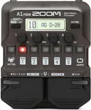 ZOOM Multi-Effects A1 FOUR Pedals Processor for Acoustic Instruments