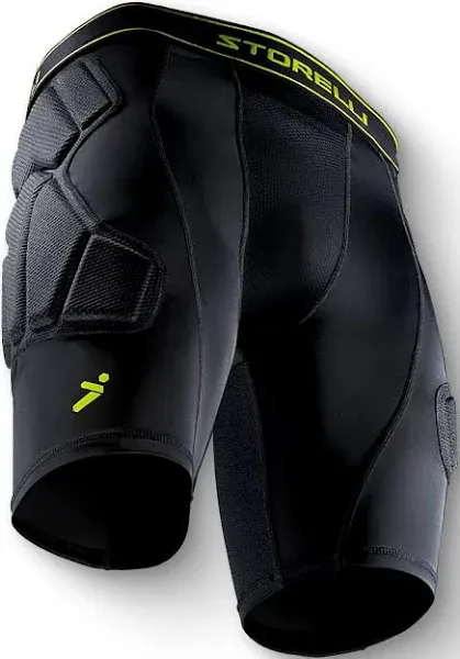 Storelli BodyShield Unisex Goalkeeper Sliders 2.0, High-Impact Protection, Sweat-Wicking, UV-Resistant Undershorts for Soccer