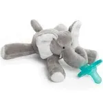 WubbaNub Elephant Infant Pacifier, Grey